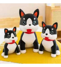 坐款警犬哈士奇55cm（不含税 neto）