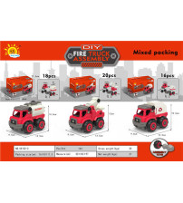 拆装工程车（洒水车+吊臂车+环卫车）