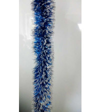 蓝色白色彩条 5cm 6m