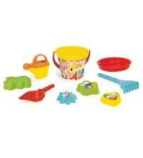 winnie the pooh komlet do piasku 9 el (不含税 neto）