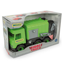 middle truck śmieciarka zielona w kartone(不含税 neto）