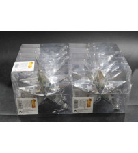 12cm五角星彩绘.1个/pvc盒.6盒/中包.银色