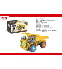 电动自卸音乐5灯光万向工程车