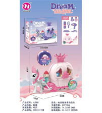电动万向灯光独角兽饰品车(不含税 neto）